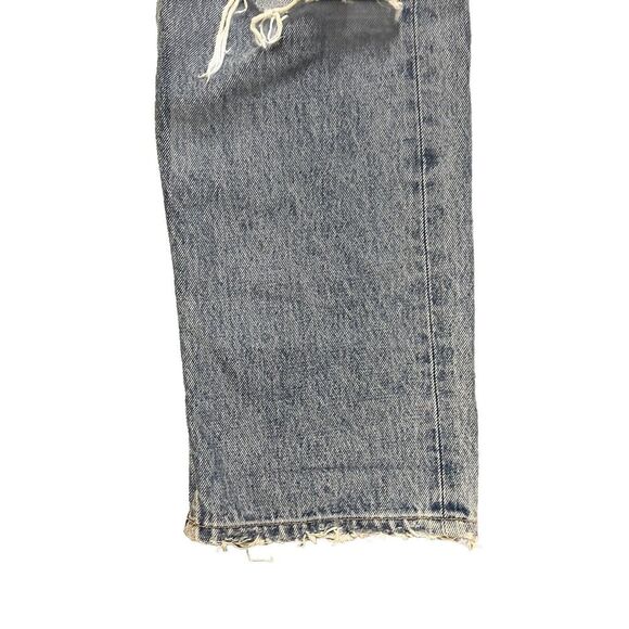AGOLDE Premium Sophie High Rise Skinny Jeans Size 28 Distressed Light Blue Wash - Picture 2 of 11